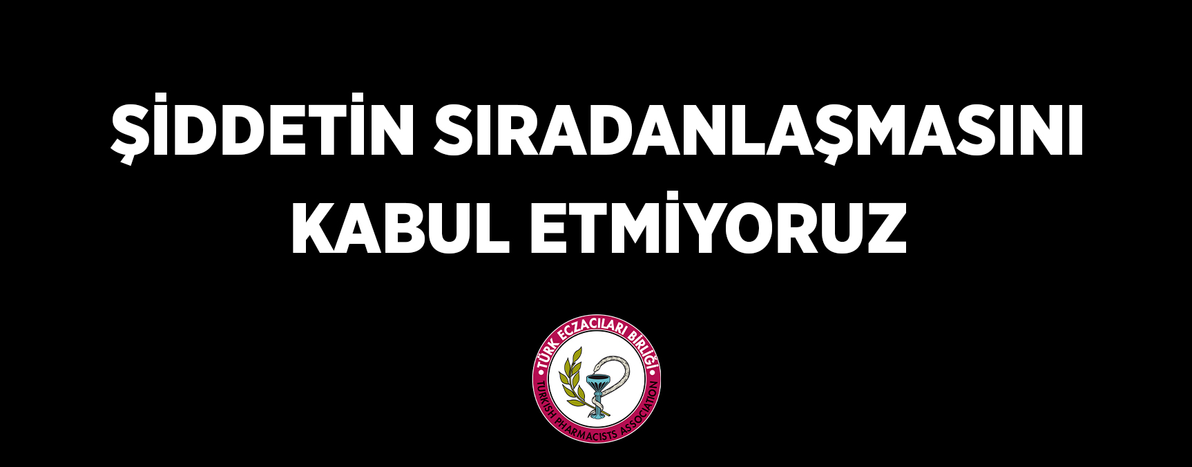 <h1>ŞİDDETİN SIRADANLAŞMASINI KABUL ETMİYORUZ</h1>